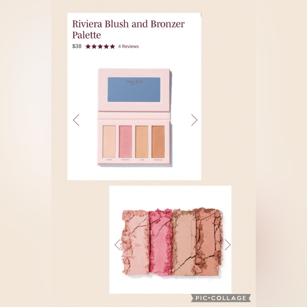 ❌3 for $25❌ wander beauty riviera palette